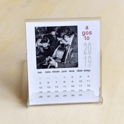 Calendario caja CD